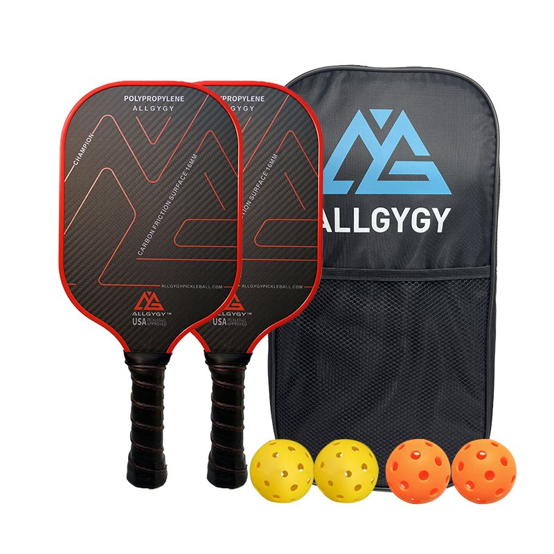 Pickleball-Paddel-Set aus 3K-Carbonfaser